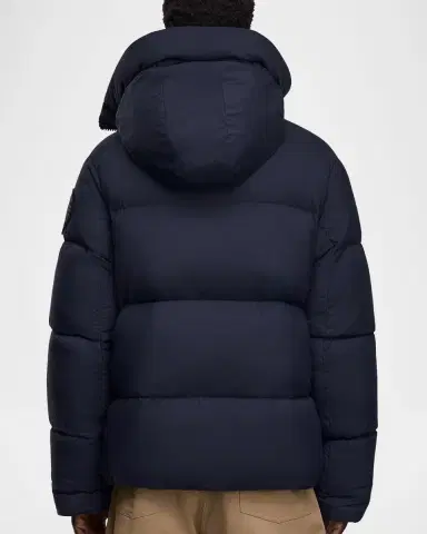 Canada Goose Men 's Crofton Matte Nylon Hooded Puffer Jacket | Thumbnail 3 Canada Goose Men 's Crofton Matte Nylon Hooded Puffer Jacket | Thumbnail 3