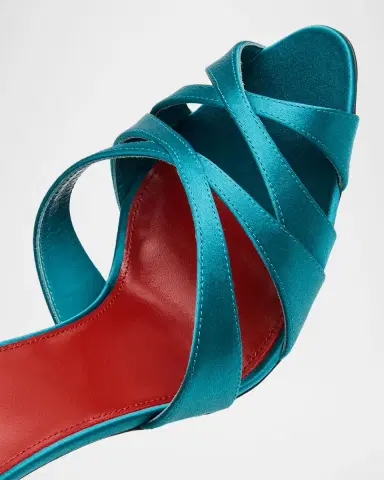 Saint Laurent 95mm Chandelle Satin Mules | Thumbnail 5 Saint Laurent 95mm Chandelle Satin Mules | Thumbnail 5