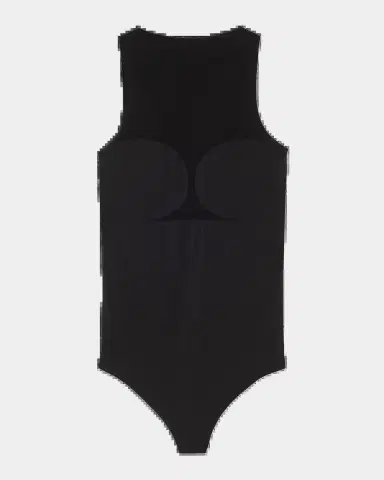 Wolford Corset-Effect Sleeveless Bodysuit with Sheer Panels | Thumbnail 2 Wolford Corset-Effect Sleeveless Bodysuit with Sheer Panels | Thumbnail 2