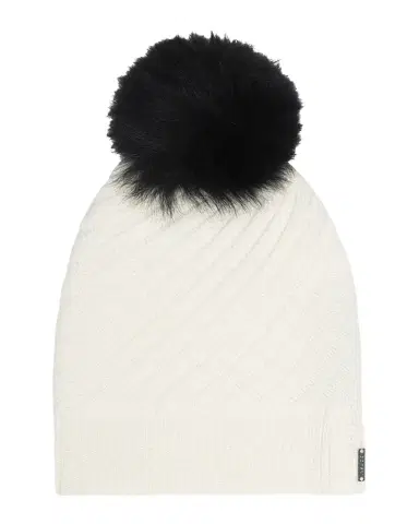 Gorski Select Cashmere Beanie with Lamb Shearling Pom | Thumbnail 1