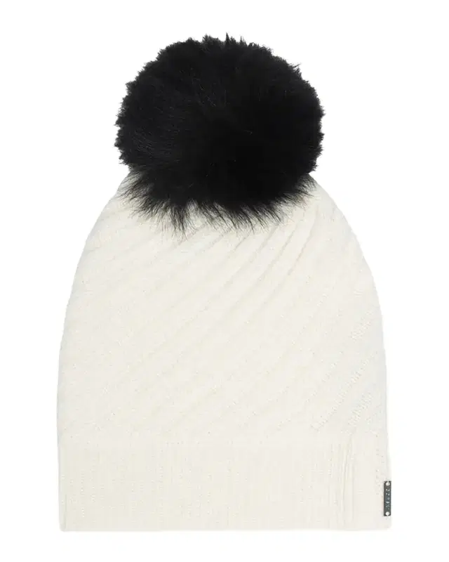 Gorski Select Cashmere Beanie with Lamb Shearling Pom