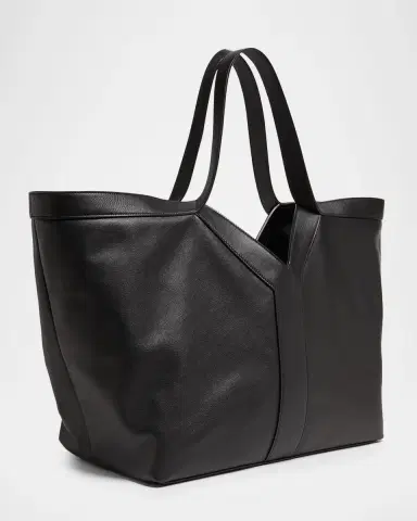 Saint Laurent Y Stitch Tote Bag in Calfskin Leather | Thumbnail 3