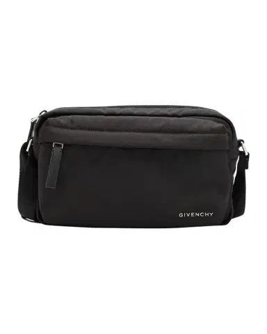 Givenchy Men's Essential U Nylon Crossbody Bag | Thumbnail 1 Givenchy Men's Essential U Nylon Crossbody Bag | Thumbnail 1