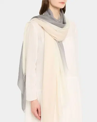 Sofia Cashmere Cashmere Ombre Scarf | Thumbnail 2