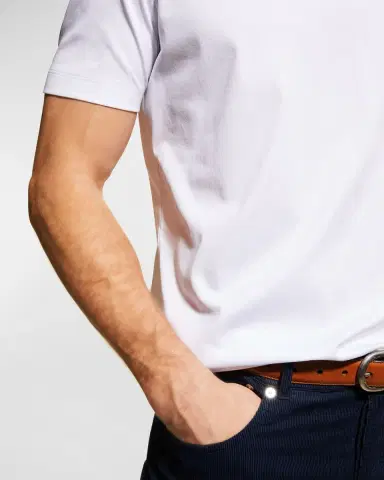 Brunello Cucinelli Men's Basic-Fit V-Neck T-Shirt | Thumbnail 7