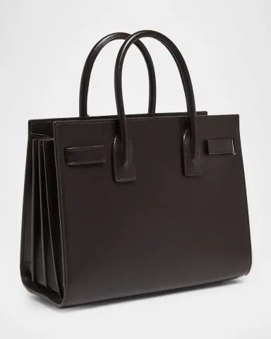 Saint Laurent Sac De Jour Baby Top-Handle Bag in Smooth Leather | Thumbnail 3 Saint Laurent Sac De Jour Baby Top-Handle Bag in Smooth Leather | Thumbnail 3