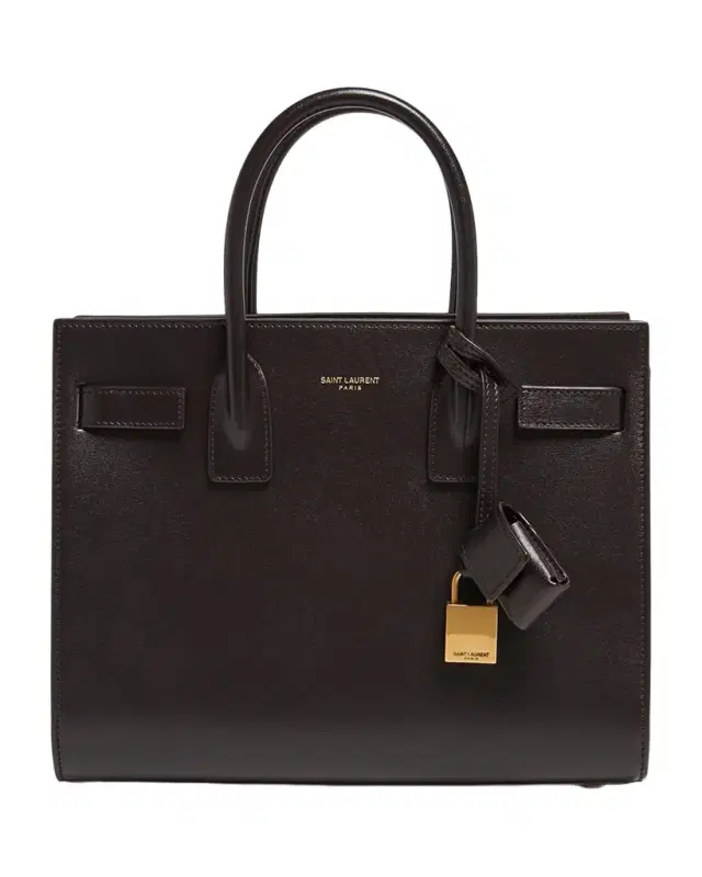 Saint Laurent Sac De Jour Baby Top-Handle Bag in Smooth Leather