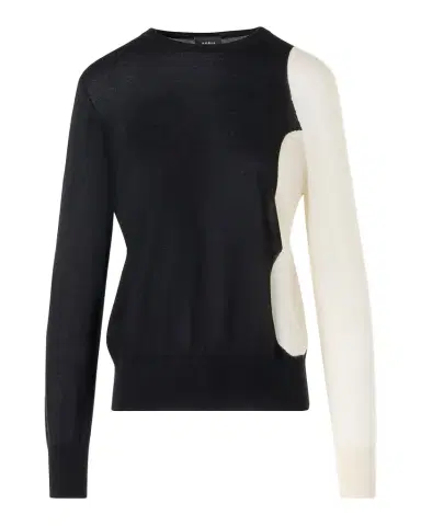 Akris Cloud Cashmere-Silk Crewneck Sweater | Thumbnail 1 Akris Cloud Cashmere-Silk Crewneck Sweater | Thumbnail 1