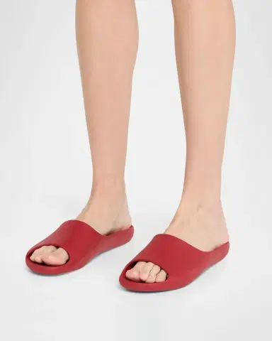 THE ROW Ama Rubber Flat Slide Sandals | Thumbnail 2