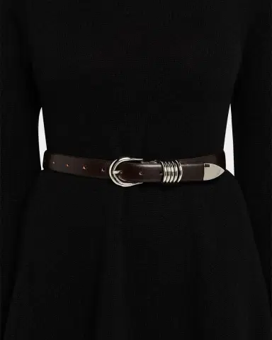 Déhanche Hollyhock Leather Belt | Thumbnail 2