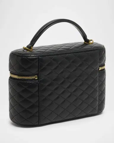 Saint Laurent Gaby Large YSL Vanity Bag in Quilted Leather | Thumbnail 3 Saint Laurent Gaby Large YSL Vanity Bag in Quilted Leather | Thumbnail 3