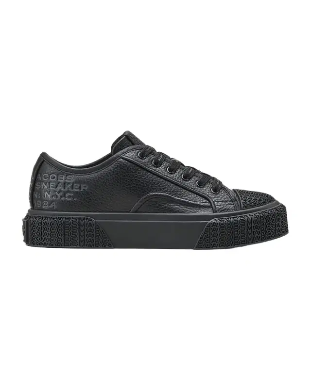 Marc Jacobs Leather Low-Top Logo Sneakers