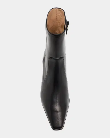 Stuart Weitzman 50mm Stassi Leather Zip Booties | Thumbnail 5
