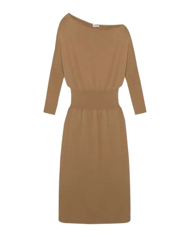 SIMKHAI Janese Off-The-Shoulder Knit Midi Dress