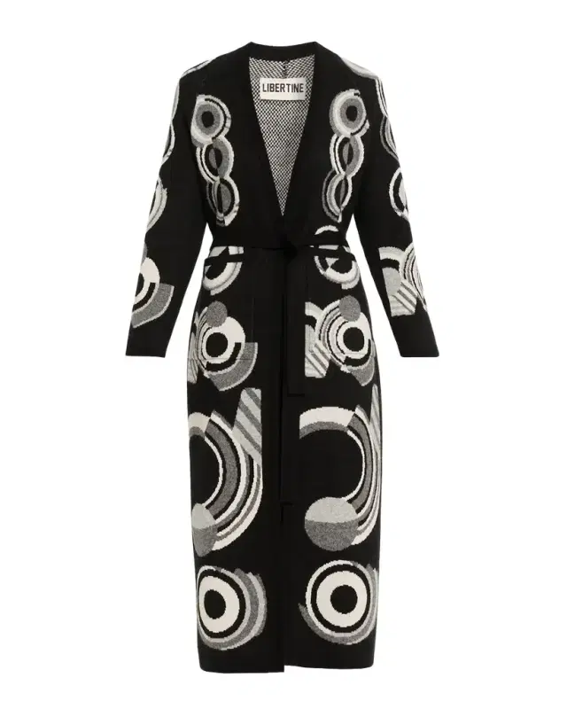 Libertine Sonia Long Belted Cashmere Cardigan