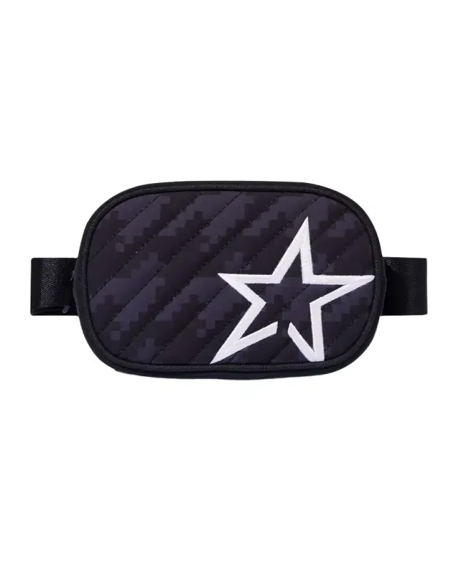 Perfect Moment Quilted Star Belt Bag