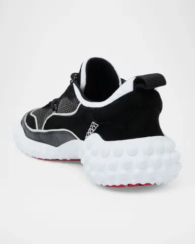 Christian Louboutin Mara Mixed Leather Runner Sneakers | Thumbnail 2 Christian Louboutin Mara Mixed Leather Runner Sneakers | Thumbnail 2
