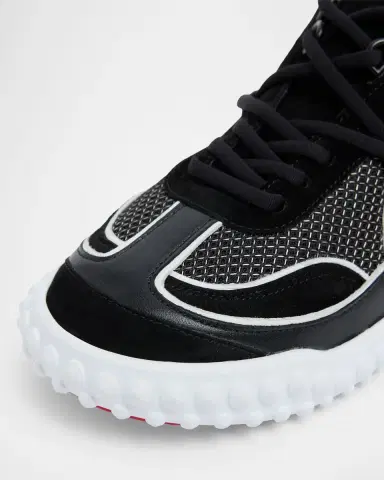 Christian Louboutin Mara Mixed Leather Runner Sneakers | Thumbnail 3 Christian Louboutin Mara Mixed Leather Runner Sneakers | Thumbnail 3