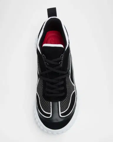 Christian Louboutin Mara Mixed Leather Runner Sneakers | Thumbnail 4 Christian Louboutin Mara Mixed Leather Runner Sneakers | Thumbnail 4