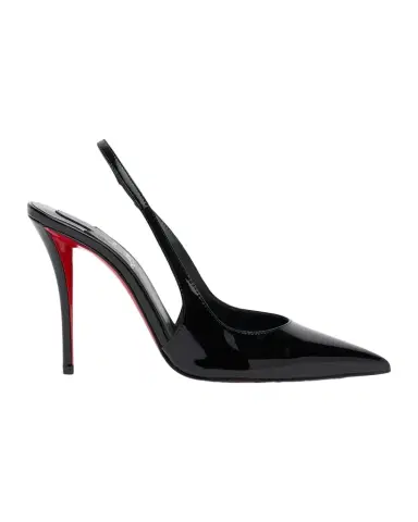 Christian Louboutin 100mm Miss Z Patent Leather Slingback Pumps | Thumbnail 1 Christian Louboutin 100mm Miss Z Patent Leather Slingback Pumps | Thumbnail 1