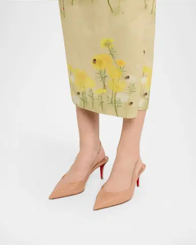 Christian Louboutin 60mm Miss Z Patent Leather Slingback Pumps | Thumbnail 2 Christian Louboutin 60mm Miss Z Patent Leather Slingback Pumps | Thumbnail 2