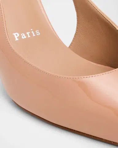 Christian Louboutin 60mm Miss Z Patent Leather Slingback Pumps | Thumbnail 5 Christian Louboutin 60mm Miss Z Patent Leather Slingback Pumps | Thumbnail 5