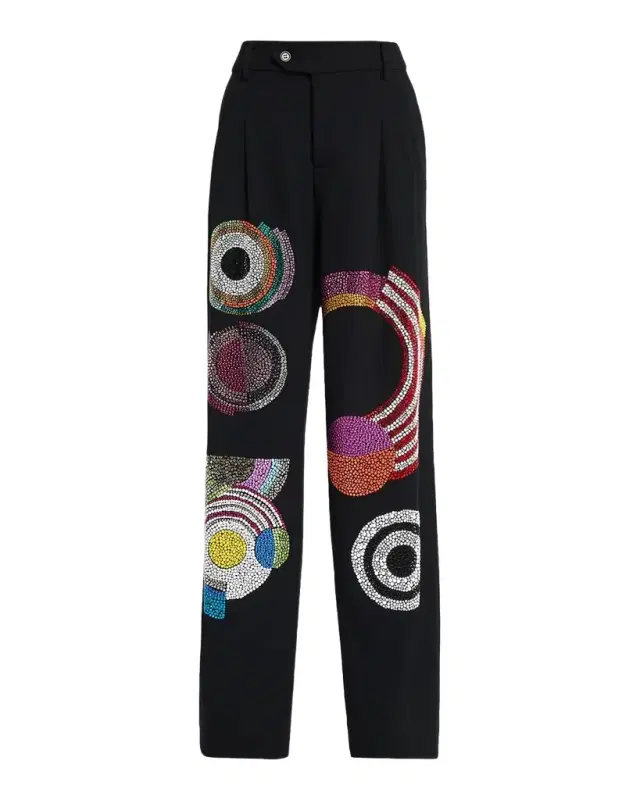 Libertine Sonia Crystal-Embellished Trousers
