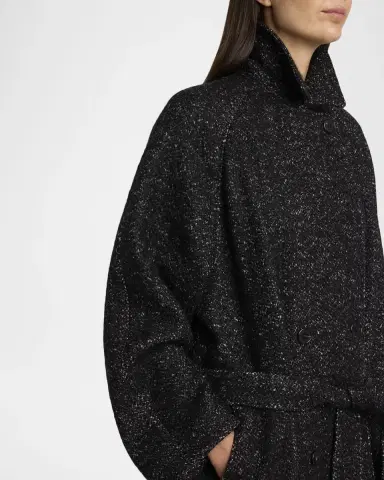 The Row Macaria Belted Wool Oversized Coat | Thumbnail 5