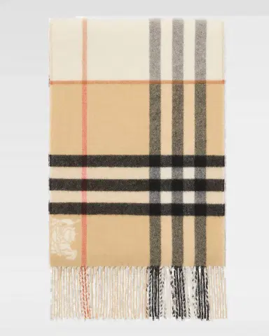 Burberry Double-Faced Cashmere EKD Scarf | Thumbnail 2 Burberry Double-Faced Cashmere EKD Scarf | Thumbnail 2