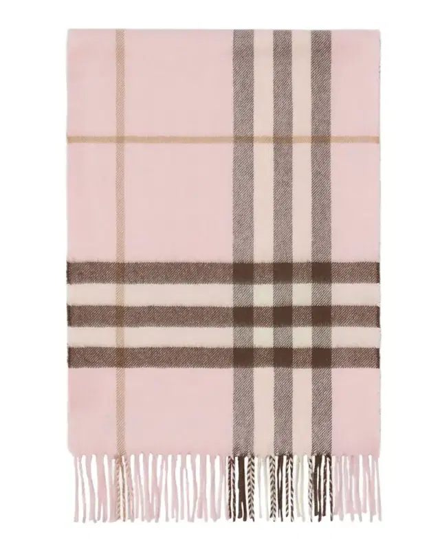 Burberry Cashmere Check Scarf