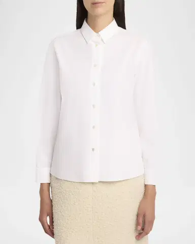 The Row Sadie Cotton Poplin Button-Down Shirt | Thumbnail 4