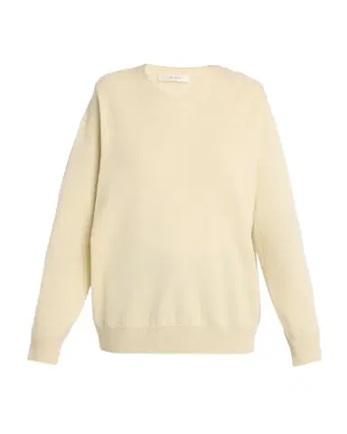 The Row Migeia V-Neck Cashmere Sweater | Thumbnail 1 The Row Migeia V-Neck Cashmere Sweater | Thumbnail 1