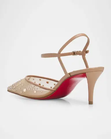 Christian Louboutin 60mm Miss Z Riviera Strass Mesh Pumps | Thumbnail 4 Christian Louboutin 60mm Miss Z Riviera Strass Mesh Pumps | Thumbnail 4