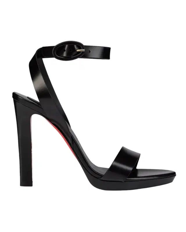 Christian Louboutin 120mm Fanny Leather Sandals