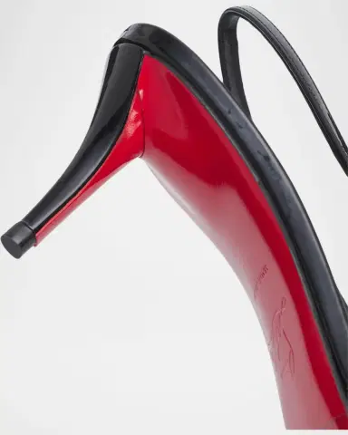 Christian Louboutin 0mm Miss Z Patent Leather Slingback Pumps | Thumbnail 5 Christian Louboutin 0mm Miss Z Patent Leather Slingback Pumps | Thumbnail 5
