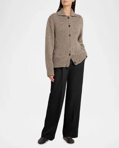 The Row Virgil Double-Pleated Straight-Leg Pants | Thumbnail 2