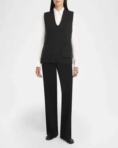 The Row Marte V-Neck Cashmere Sweater Vest | Thumbnail 2