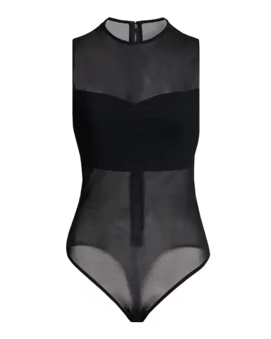 Alice + Olivia Mesh Bandeau Bodysuit | Thumbnail 1 Alice + Olivia Mesh Bandeau Bodysuit | Thumbnail 1