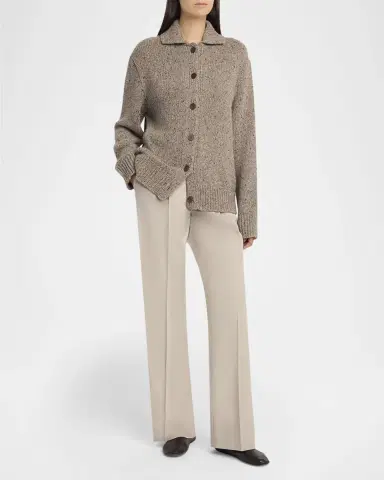 The Row Virgil Double-Pleated Straight-Leg Pants | Thumbnail 2 The Row Virgil Double-Pleated Straight-Leg Pants | Thumbnail 2