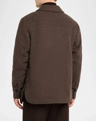 Canada Goose Men 's Atkinson Snap-Front Shirt Jacket | Thumbnail 3 Canada Goose Men 's Atkinson Snap-Front Shirt Jacket | Thumbnail 3