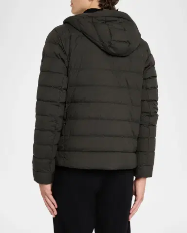 Canada Goose Men 's Crofton Packable Quilted Matte Ripstop Hoodie | Thumbnail 3 Canada Goose Men 's Crofton Packable Quilted Matte Ripstop Hoodie | Thumbnail 3