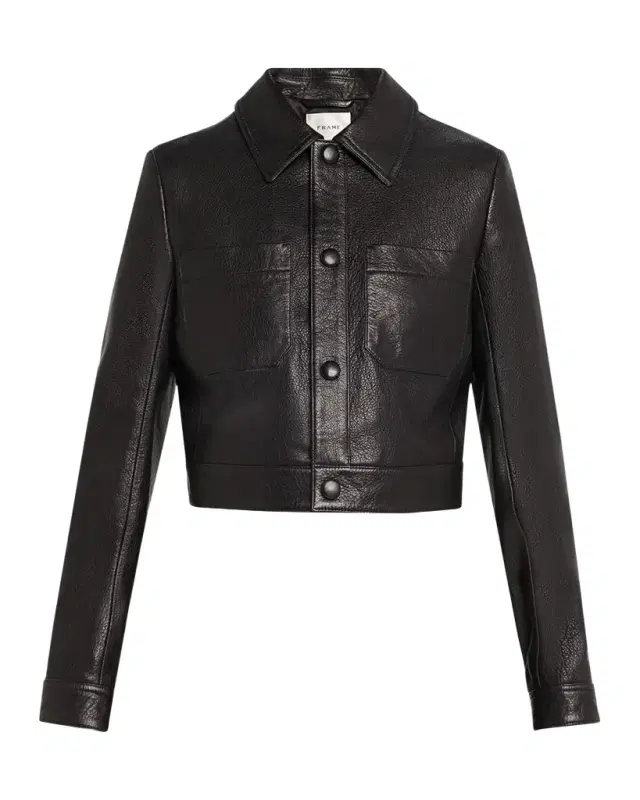 FRAME The Small Leather Jacket
