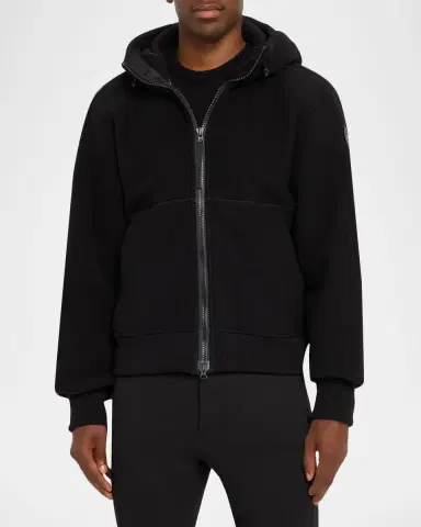 Canada Goose Men's Chilliwack Fleece Hooded Bomber Jacket | Thumbnail 4
