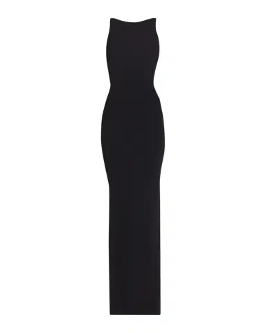Chiara Boni La Petite Robe Eman Sleeveless Draped Column Gown | Thumbnail 1