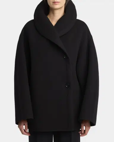 The Row Temur Double-Breasted Wool Shawl-Collar Coat | Thumbnail 4 The Row Temur Double-Breasted Wool Shawl-Collar Coat | Thumbnail 4