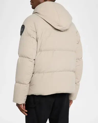 Canada Goose Men 's Crofton Matte Nylon Hooded Puffer Jacket | Thumbnail 3 Canada Goose Men 's Crofton Matte Nylon Hooded Puffer Jacket | Thumbnail 3
