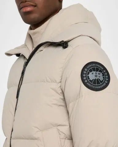 Canada Goose Men 's Crofton Matte Nylon Hooded Puffer Jacket | Thumbnail 5 Canada Goose Men 's Crofton Matte Nylon Hooded Puffer Jacket | Thumbnail 5