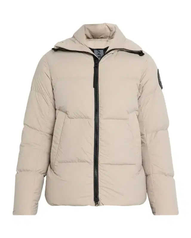Canada Goose Men 's Crofton Matte Nylon Hooded Puffer Jacket