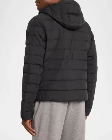 Canada Goose Men 's Crofton Packable Quilted Matte Ripstop Hoodie | Thumbnail 3 Canada Goose Men 's Crofton Packable Quilted Matte Ripstop Hoodie | Thumbnail 3