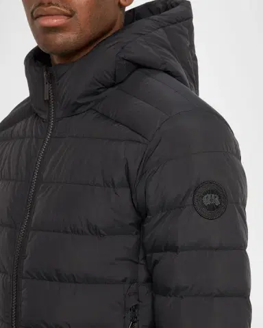 Canada Goose Men 's Crofton Packable Quilted Matte Ripstop Hoodie | Thumbnail 5 Canada Goose Men 's Crofton Packable Quilted Matte Ripstop Hoodie | Thumbnail 5
